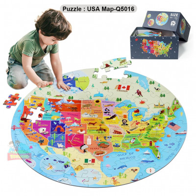 Puzzle : USA Map-Q5016
